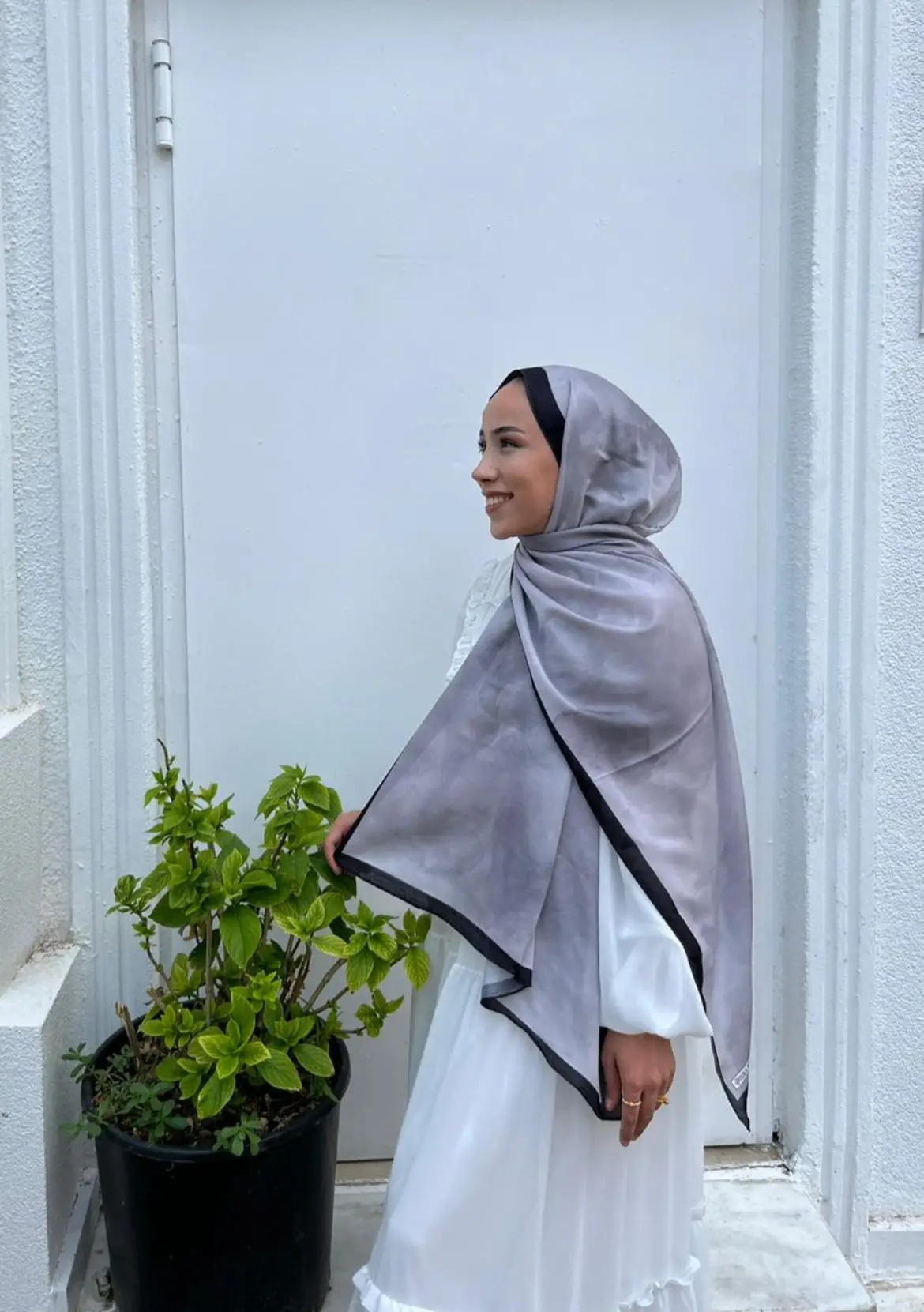 Duman Desen Pamuk Soft Şal